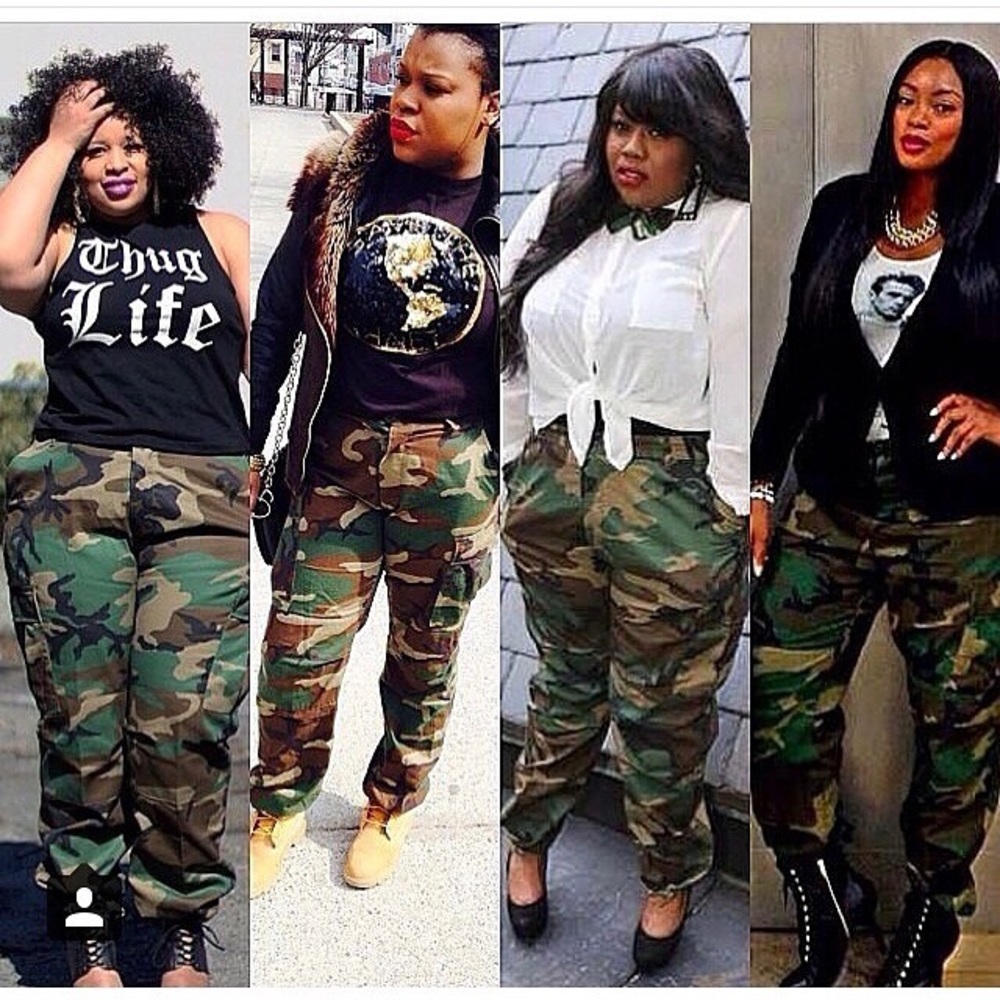 Camo Cargo pants